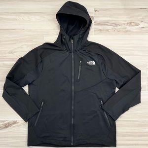 The North Face Full Zip Hoodie, Black | Men's Size XL